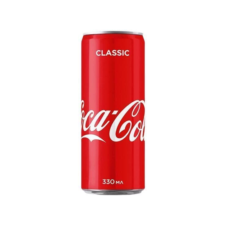 Напиток газированный Coca-Cola слим Польша 330 мл., ж/б