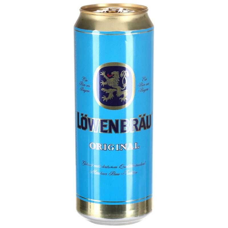 Пиво Lowenbrau светлое 4.5% 475 мл., ж/б