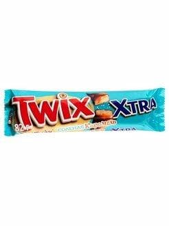 Батончик Twix соленая карамель 82 гр., флоу-пак