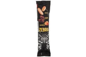 Вафли Zebra с карамелью арахисом и изюмом 40 гр., флоу-пак