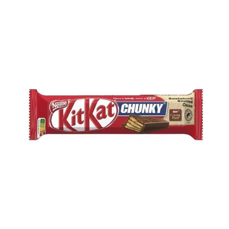 Шоколадный батончик KitKat Chunky 40 гр., флоу-пак