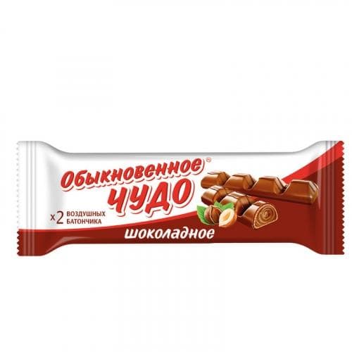 Батончик Славянка Обыкновенное чудо шоколадный 55 гр., флоу-пак