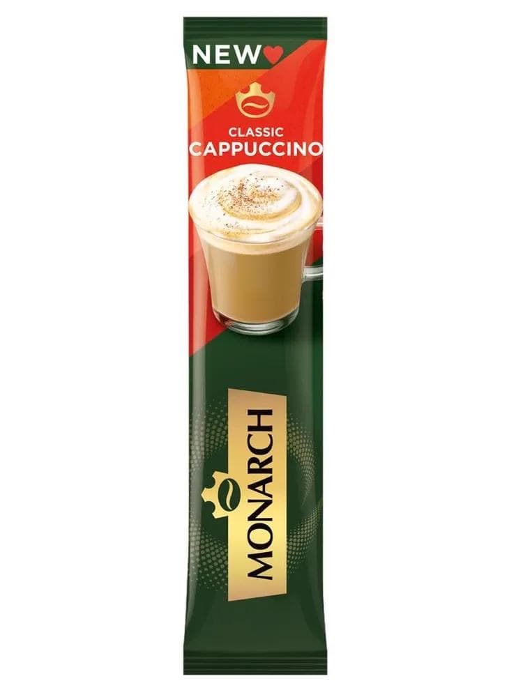 Напиток кофейный Monarch Капучино Классик растворимый 15 гр., саше