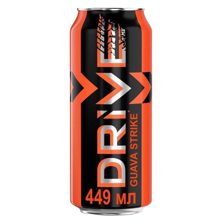 Напиток энергетический Drive Me гуава 449 мл., ж/б