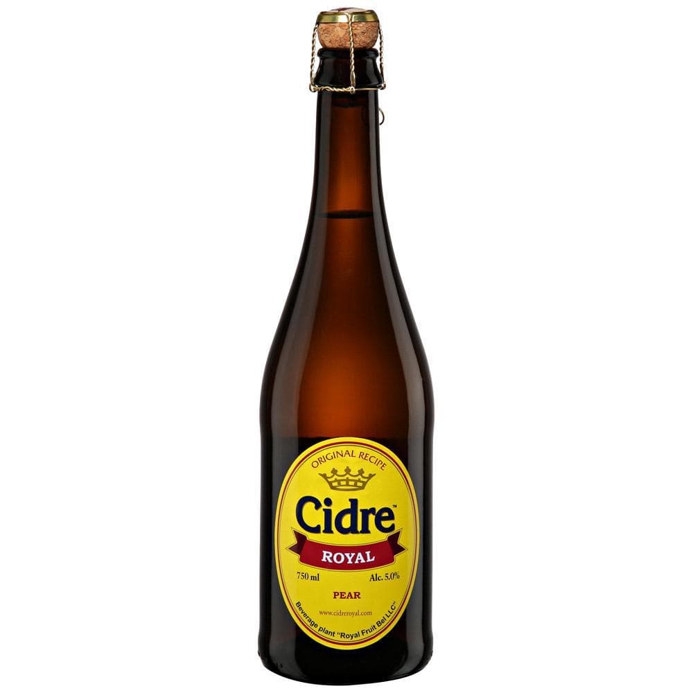 Сидр с грушей полусладкий алк 5.0%, Cidre Royal, 750 мл., стекло