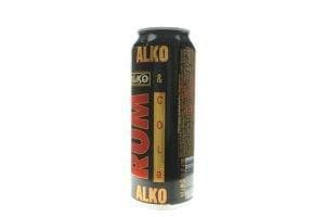 Пивной напиток ALKO ром и кола 6.9% 500 мл., ж/б