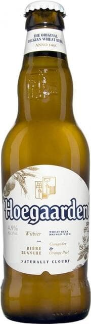 Пиво Hoegaarden Blanche белое нефильтрованное 4.9% 470 мл., стекло
