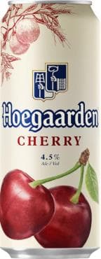 Напиток пивной Hoegaarden вишня нефильтрованное 450 мл., ж/б