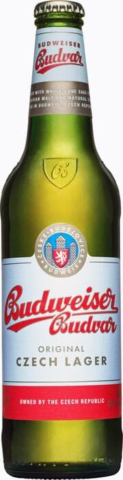 Пиво Budweiser Budvar светлое 5% 500 мл., стекло