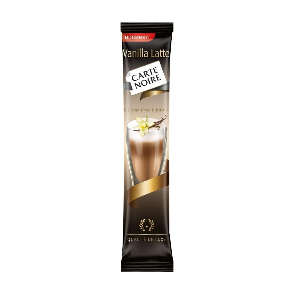 Кофе Carte Noire Vanilla Latte растворимый с ароматом 16 гр., саше