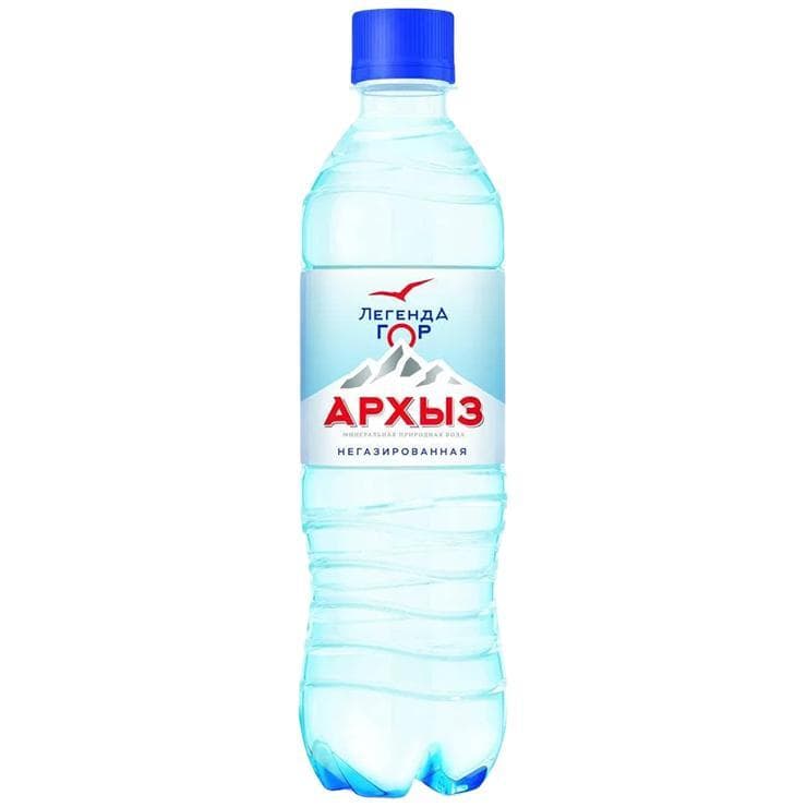 Вода негазированная Архыз горная 500 мл., ПЭТ