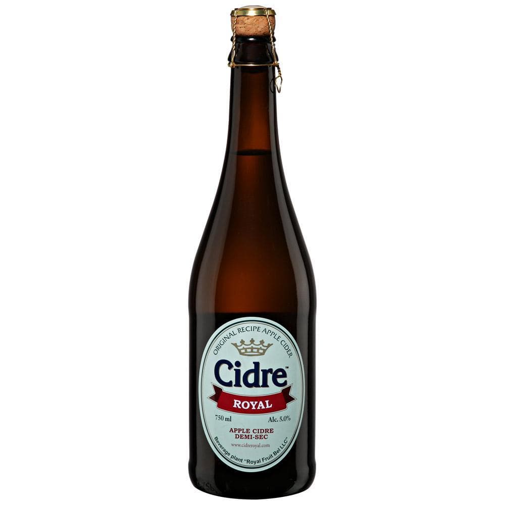 Сидр полусухой алк 5.0%, Cidre Royal, 750 мл., стекло