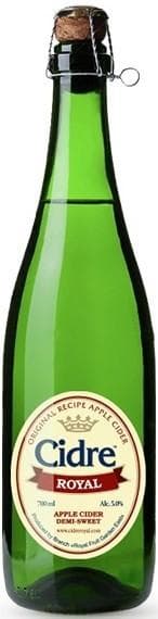 Сидр Cidre Royal Apple Demi-Sweet яблочный 750 мл., стекло