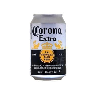 Напиток пивной Corona Extra светлый фильтрованный 330 мл., ж/б