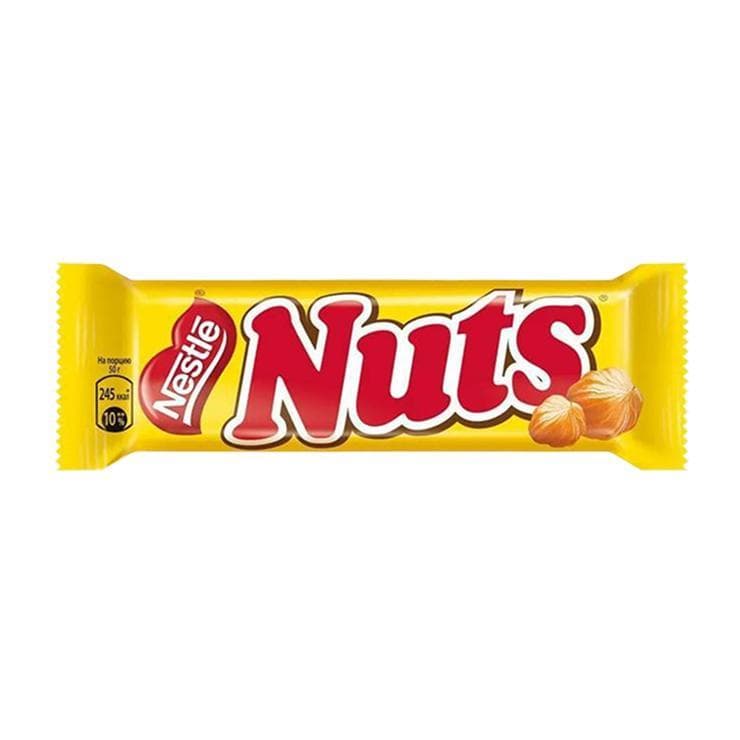 Батончик NUTS 50 гр., флоу-пак