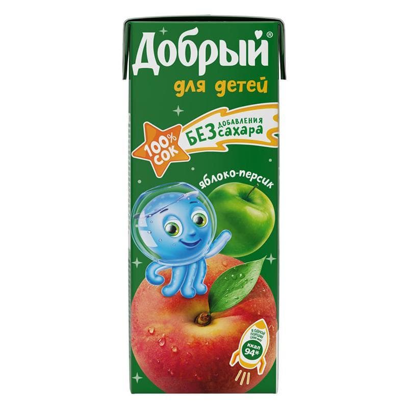 Сок Добрый для детей мультифрут 200 мл., тетра-пак