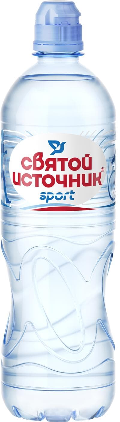 Вода негазированная Святой Источник спорт 750 мл., ПЭТ