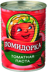 Томатная паста Помидорка 380 гр., ж/б
