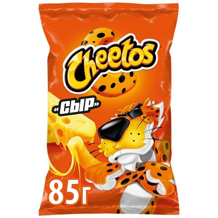 Чипсы Cheetos большой прикол со вкусом сыра 85 гр., флоу-пак