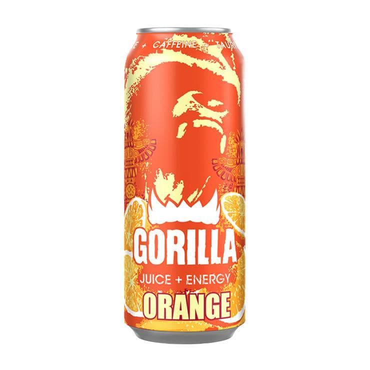 Напиток энергетический Gorilla апельсин 450 мл., ж/б