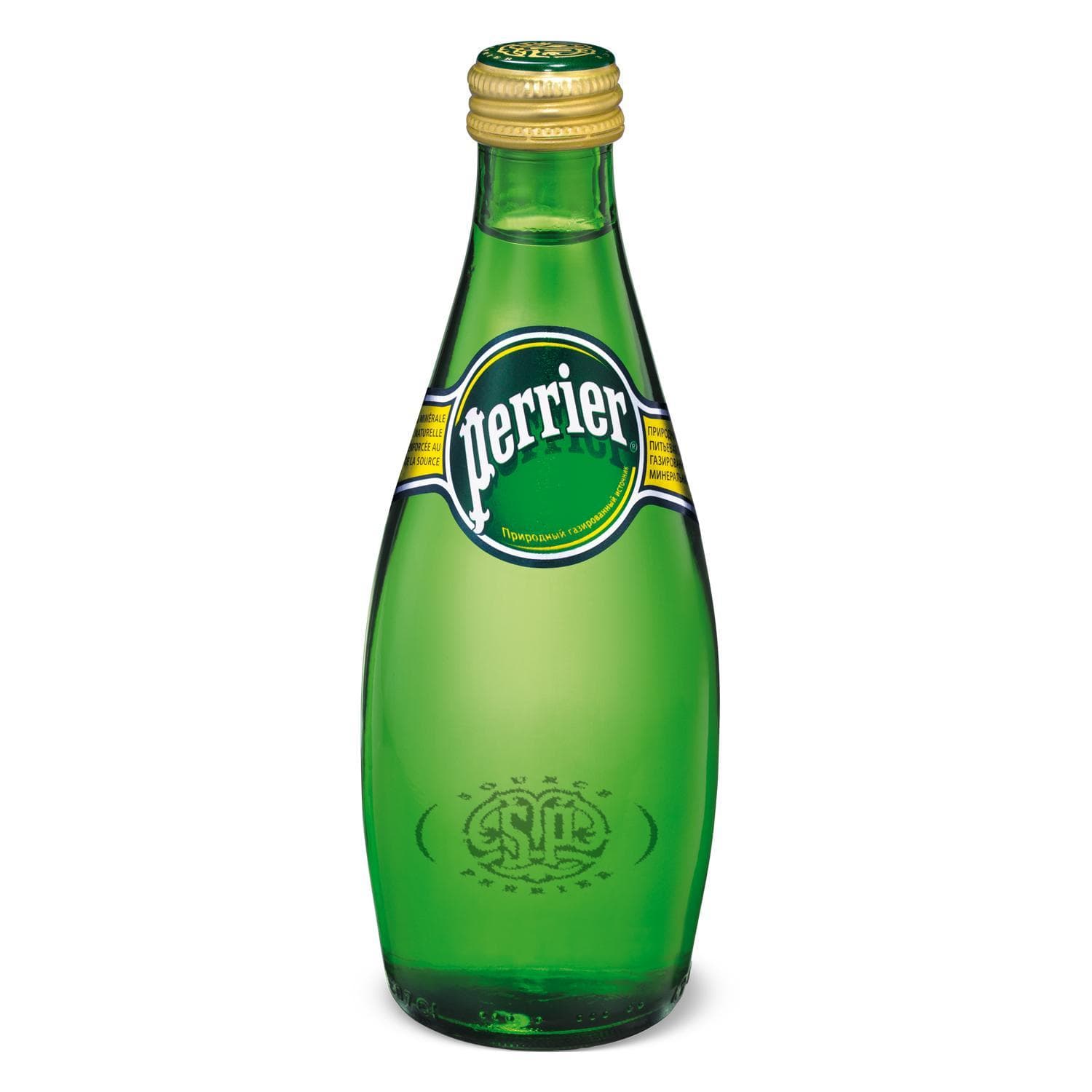 Вода газированная Perrier минеральная 330 мл., стекло