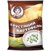 Чипсы Хрустящий картофель сметана лук, 40 гр., флоу-пак