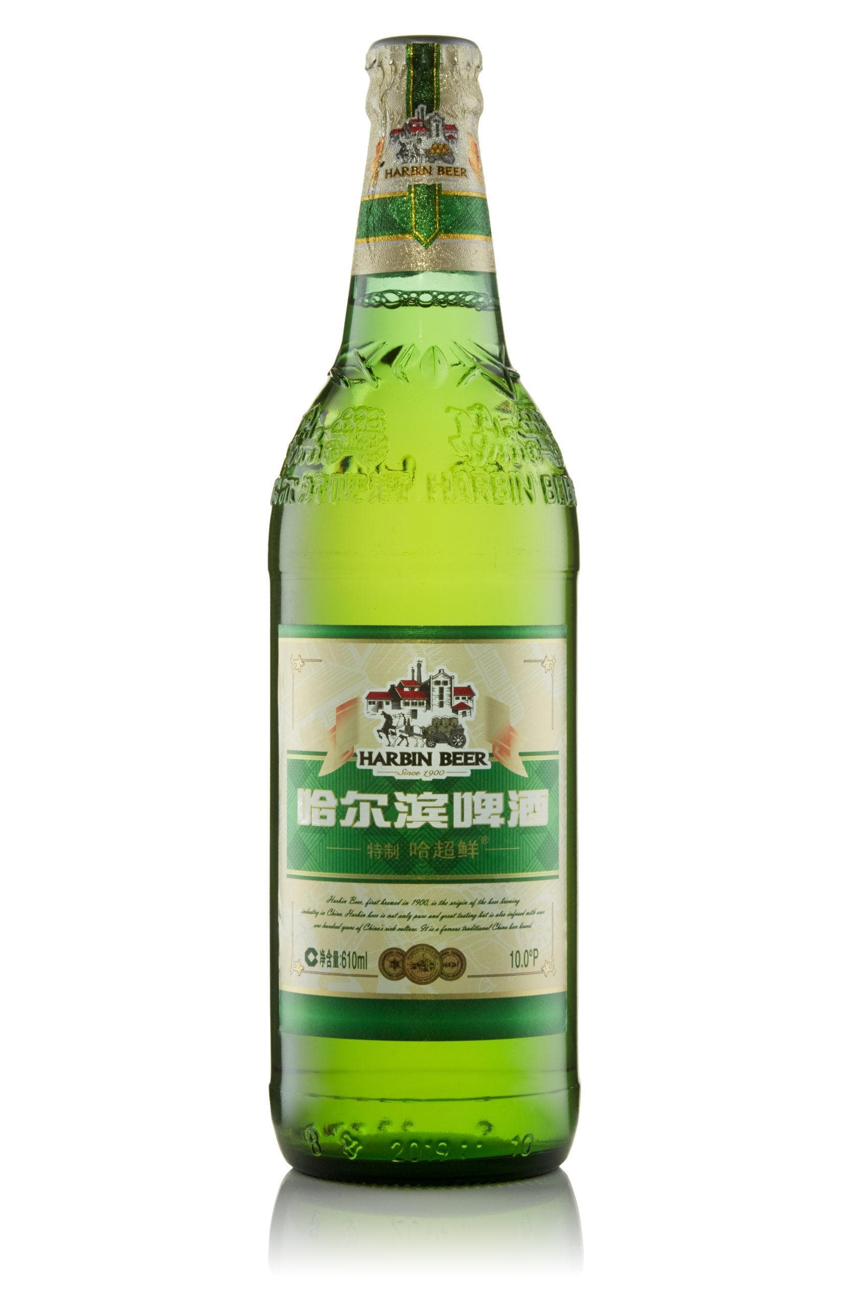Пиво светлое 3.6 % Harbin, Китай, 610 мл., стекло