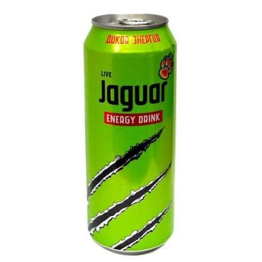Напиток энергетический Jaguar Live 500 мл., ж/б