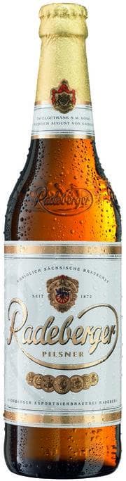 Пиво светлое фильтрованное Radeberger Pilsner 4.8% 500 мл., стекло