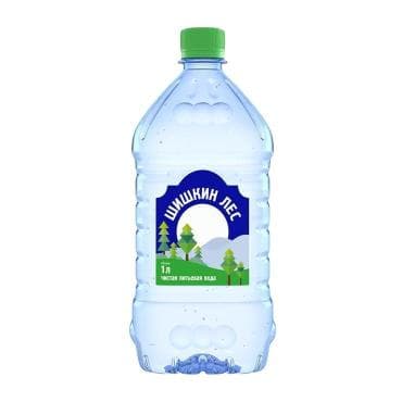 Вода негазированная Шишкин Лес 1 л., ПЭТ