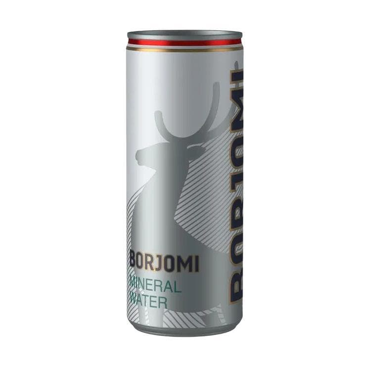 Вода газированная Borjomi 330 мл., ж/б