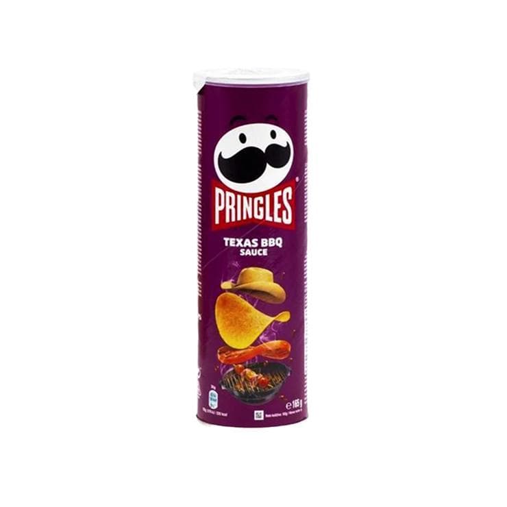 Чипсы Pringles техасский соус барбекю Бельгия 165 гр., туба