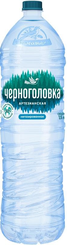 Вода негазированная Черноголовка минеральная природная 1.5 л., ПЭТ