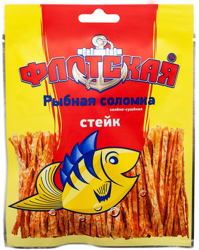 Соломка рыбная, Флотская, 15 гр., флоу-пак