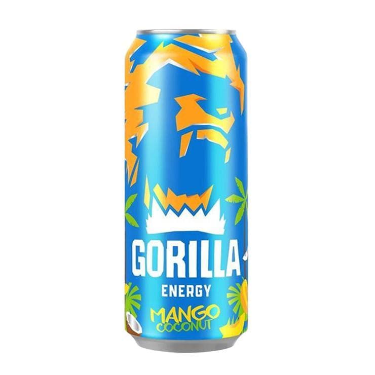 Напиток энергетический Gorilla манго кокос 450 мл., ж/б