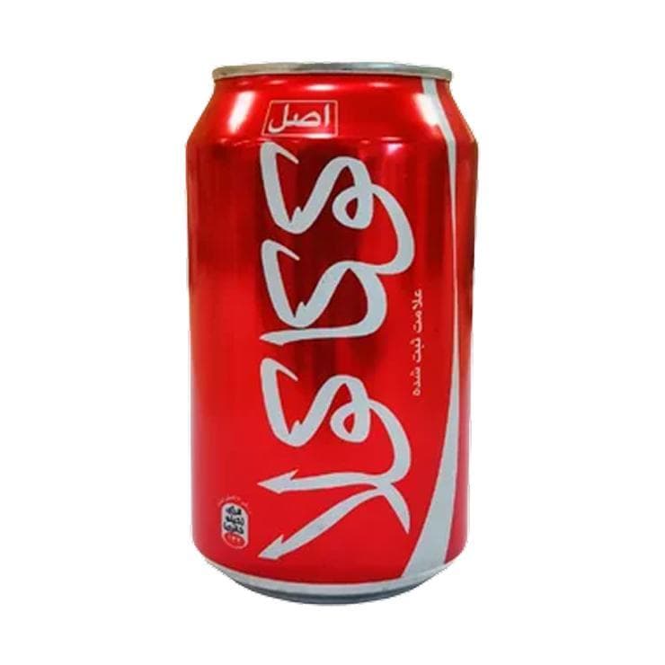 Напиток газированный Coca-Cola Иран 330 мл., ж/б