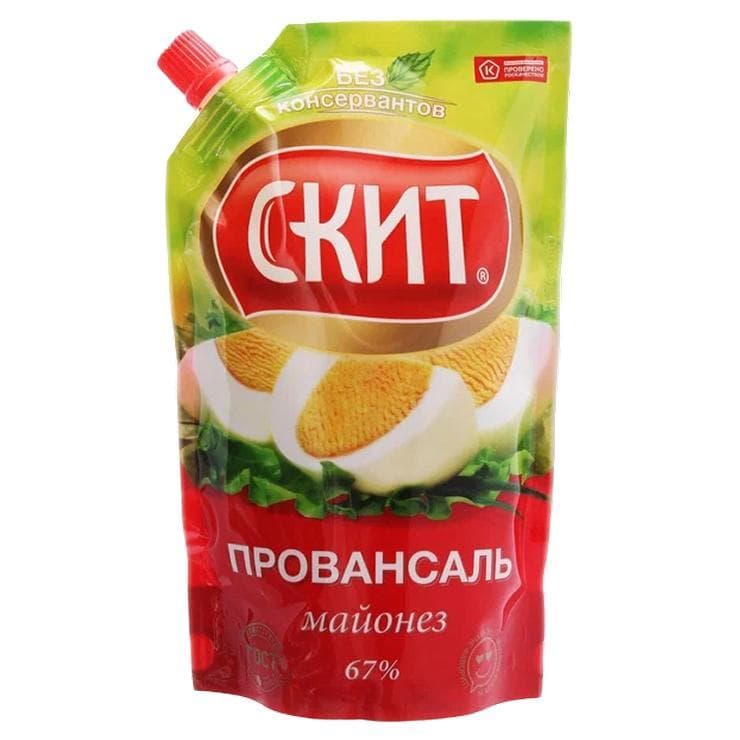 Майонез СКИТ Провансаль 67 %, 400 гр., дой-пак