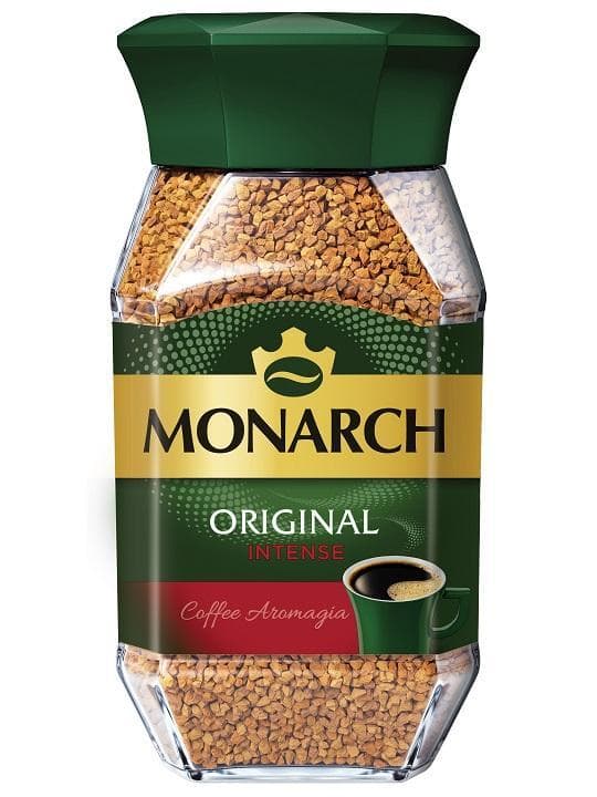 Кофе MONARCH ORIGINAL INTENSE натур. растворимый 95 гр., стекло