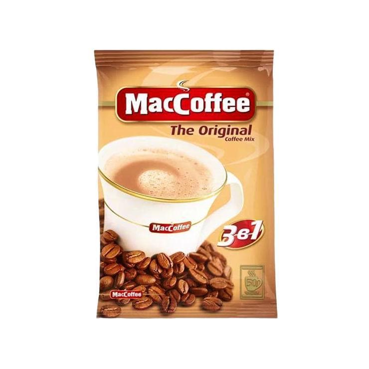 Кофе растворимый MacCoffee 3 в 1 Original 50 шт. 1 кг., флоу-пак