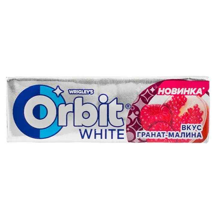 Жевательная резинка Orbit гранат-малина 13.6 гр., бумага