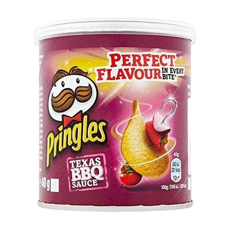 Чипсы Pringles техасский барбекю 40 гр., туба