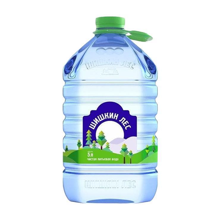 Вода негазированная Шишкин Лес 5 л., ПЭТ