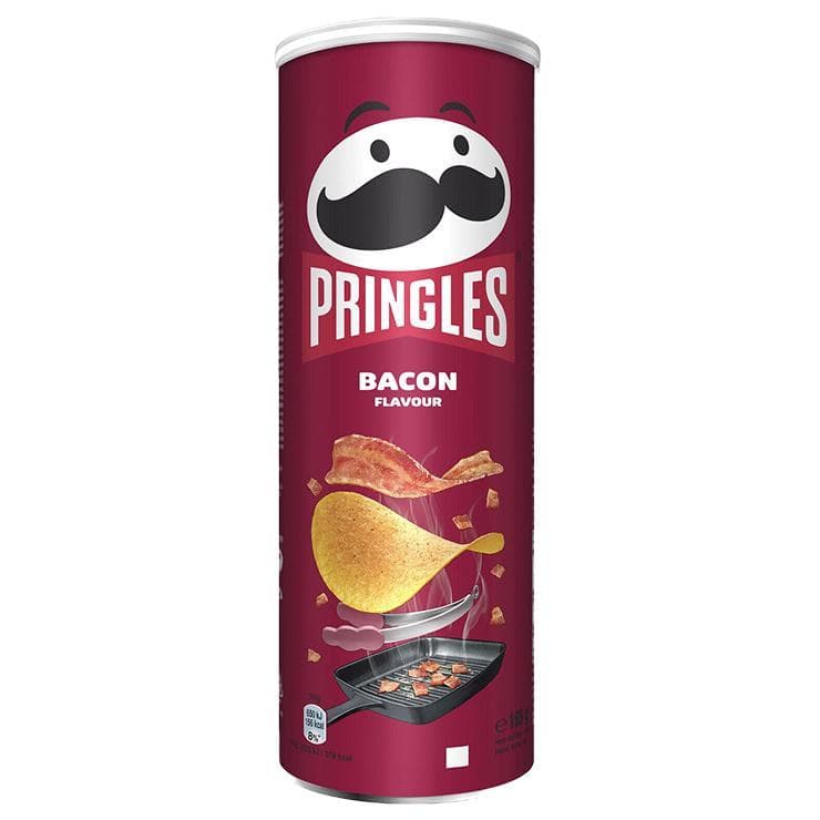 Чипсы Pringles бекон 165 гр., туба