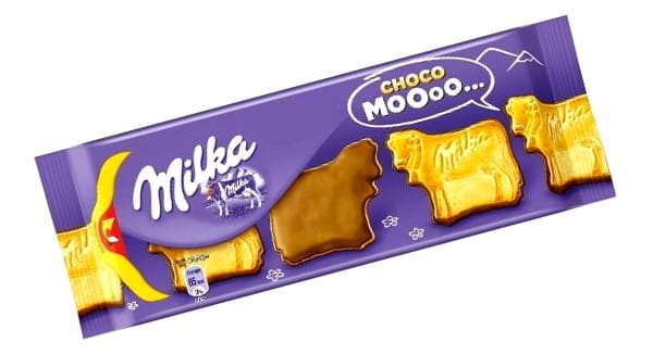 Печенье Milka Choco Cow шоколадное 120 гр., флоу-пак