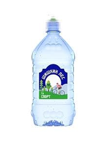 Вода негазированная Шишкин Лес спорт 1 л., ПЭТ
