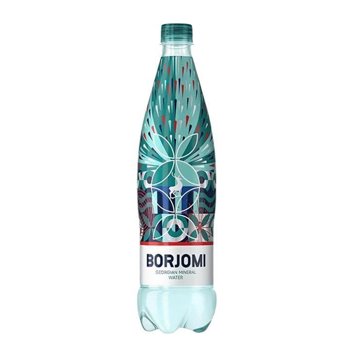 Вода газированная Borjomi минеральная 750 мл., ПЭТ