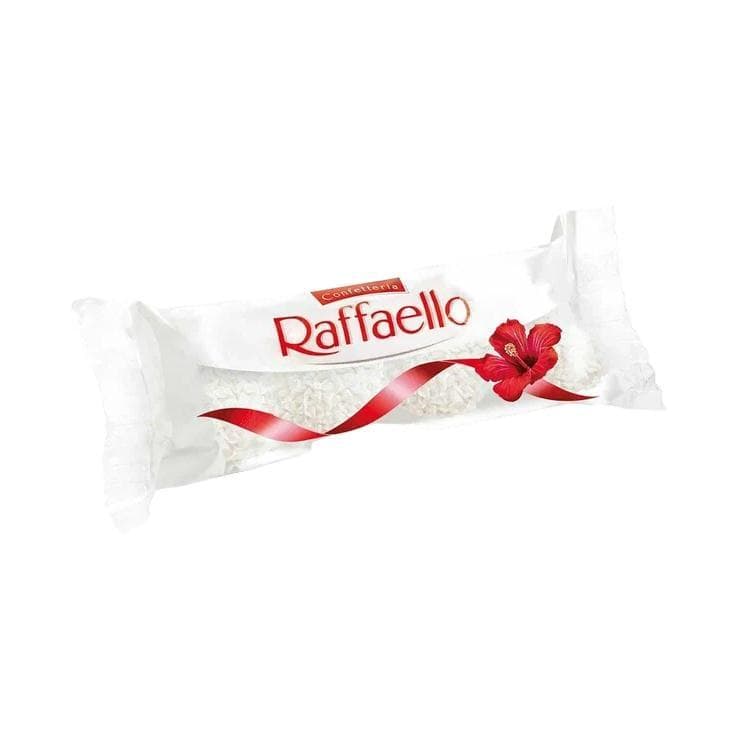 Конфеты Raffaello с цельным минд.ным орехом в 40 гр., флоу-пак