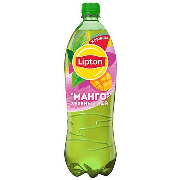 Чай холодный Lipton зеленый манго 1 л., ПЭТ
