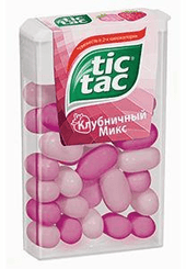 Драже Tic Tac Клубника 16 гр., ПЭТ
