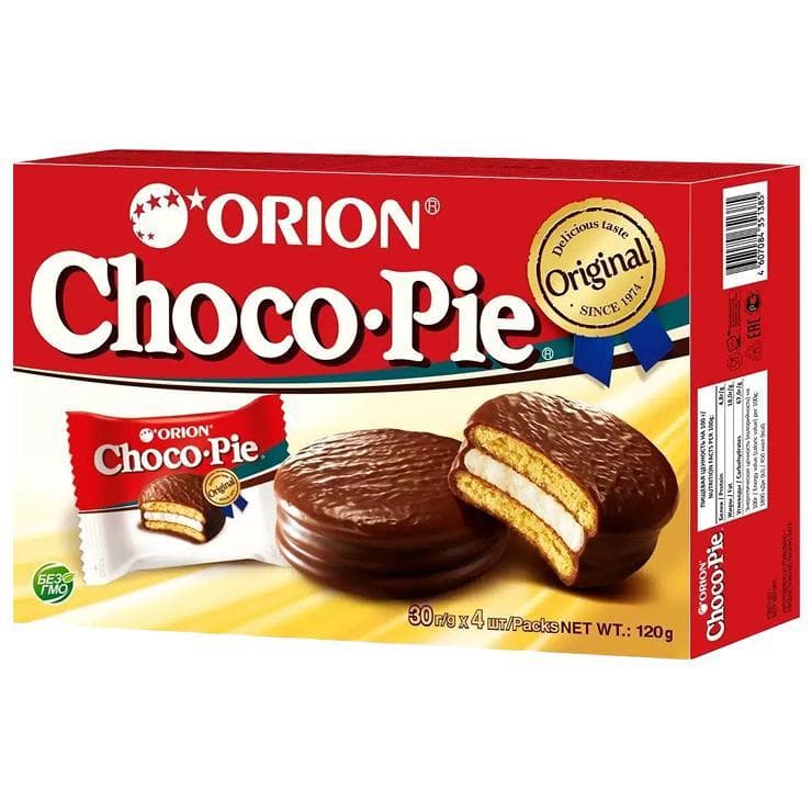 Печенье Choco Pie №4 120 гр., картон